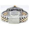 Image 6 : Rolex Mens 2 Tone Rare Champagne Tapestry Index 36MM Datejust Wristwatch Oyster