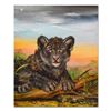 Image 1 : Black Leopard Cub by Katon Original