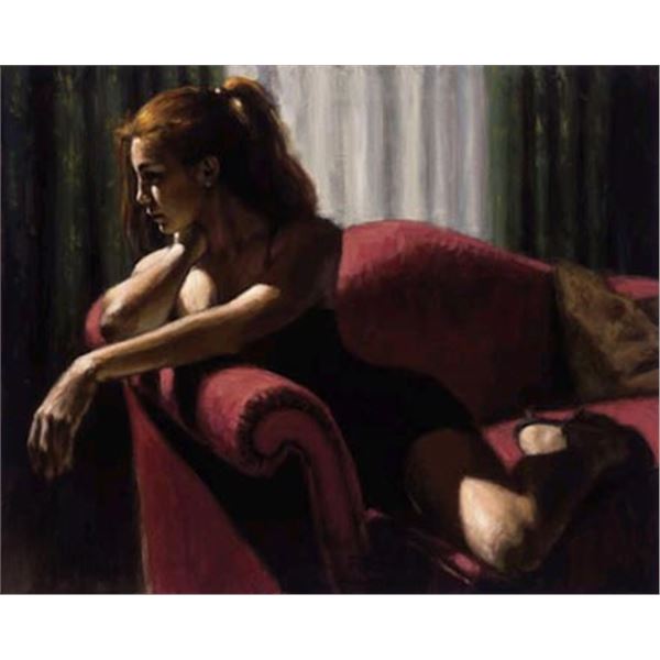 Rojo Sillon III by Fabian Perez