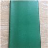 Image 1 : Hermes Green Leather Agenda Cover Wallet