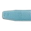 Image 7 : Hermes Blue Black Leather H Belt