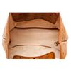 Image 5 : MCM Brown Canvas Leather Shopper Tote Bag