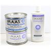 Image 1 : 2 X TINS + 1 BOTTLE MAAS METAL POLISH