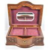 Image 1 : ANTIQUE WOODEN CAEVED JEWELERY BOX