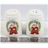 Image 1 : 1930'S CHRISTMAS SANTA SALT/PEPPER SHAKERS