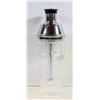 Image 1 : 10" TALL CRYSTAL GLASS COCKTAIL BLENDER 50'S JAPA