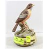 Image 1 : FINE PORCELIN MUSIC BOX BIRD ON BRANCH