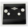Image 1 : #181-FRESH WATER PEARLSTUD  EARRINGS 2 PAIRS