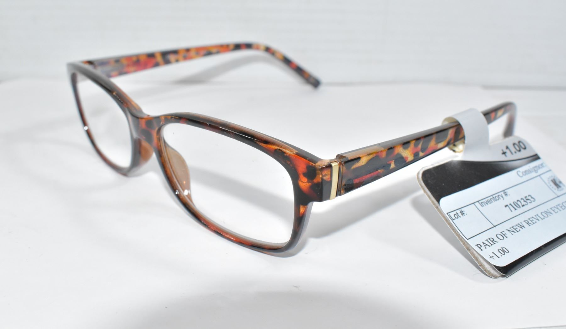 PAIR OF NEW REVLON EYEGLASSES +1.00
