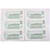 Image 2 : CONSECUTIVE UNCIRCULATED $1 X 6