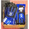 Image 1 : BOX WITH 8 PAIRS OF SZ XL MILLER WELDING GLOVES