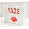 Image 1 : M.S.D.S. WALL MOUNT SIGN