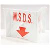 Image 1 : NEW M.S.D.S. WALL MOUNT SIGN