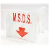 Image 1 : NEW M.S.D.S. WALL MOUNT SIGN