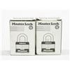 Image 1 : 2 X MASTER LOCK PAD LOCKS