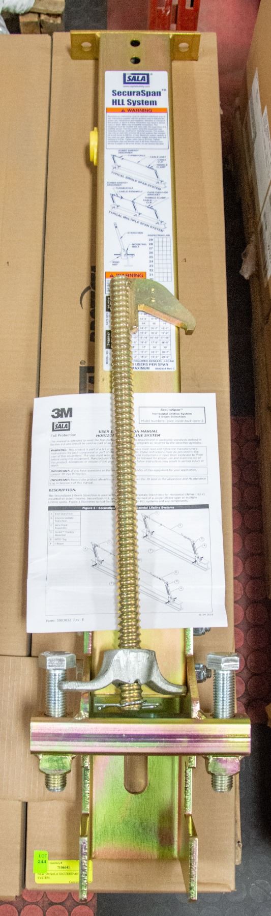 Securespan Pdf NEW 3M SALA SECURESPAN HORIZONTAL LIFELINE SYSTEM