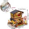 Image 4 : NEW IN BOX DIY MINIATURE WOODEN SUSHI RESTAURANT