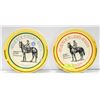 Image 1 : SET 2 STAMPEDE FUTURITY STAKES PLATES 1974, 1976