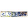 Image 1 : LOT OF 4 LICENSE PLATES , 66, 73, 72,70