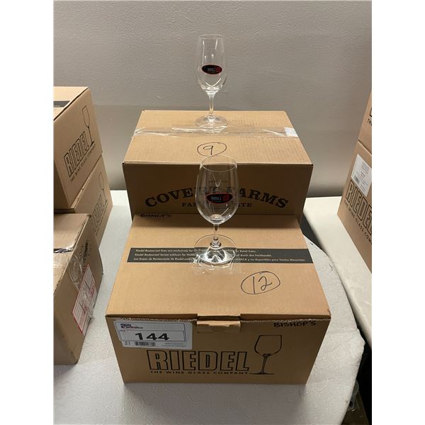20 RIEDEL PORT WINE STEM GLASSES