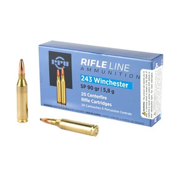 PPU 243WIN SP 90GR - 20 Rds