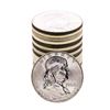 Image 1 : Roll of (20) Brilliant Uncirculated 1958-1963 Franklin Half Dollar Coins