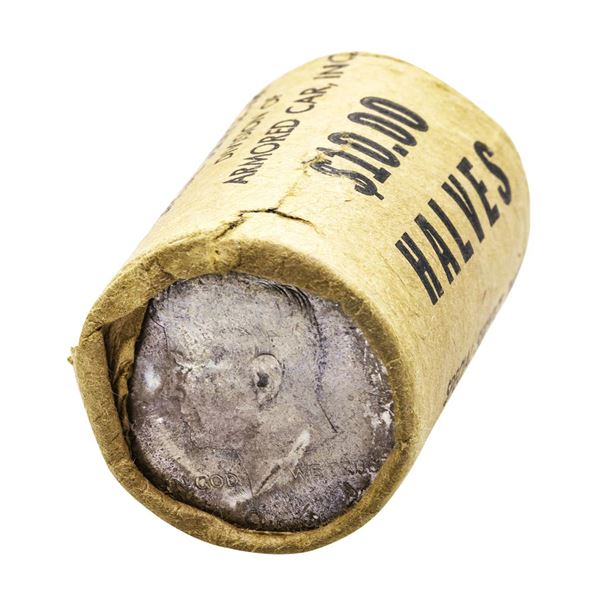 Bank Roll of (20) Brilliant Uncirculated 1964 Kennedy Half Dollar Coins