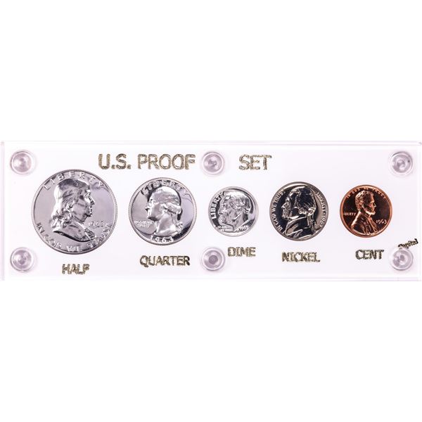 1963 (5) Coin Proof Set