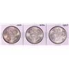 Image 1 : Lot of 1885-1887 $1 Morgan Silver Dollar Coins