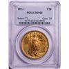 Image 1 : 1924 $20 St. Gaudens Double Eagle Gold Coin PCGS MS63