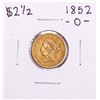 Image 1 : 1852-O $2 1/2 Liberty Head Quarter Eagle Gold Coin