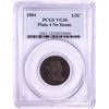 Image 1 : 1804 Plain 4 No Stems Draped Bust Half Cent Coin PCGS VG10