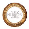 Image 1 : .999 Silver Las Vegas Hilton Nevada $10 Casino Limited Edition Gaming Token