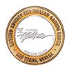 Image 2 : .999 Silver Las Vegas Hilton Nevada $10 Casino Limited Edition Gaming Token