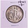 Image 1 : 1941-D Walking Liberty Half Dollar Coin