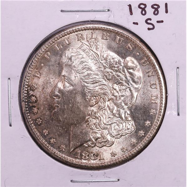 1881-S $1 Morgan Silver Dollar Coin