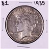 Image 1 : 1935 $1 Peace Silver Dollar Coin