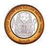Image 1 : .999 Silver Luxor Las Vegas Nevada $10 Casino Limited Edition Gaming Token