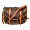 Louis Vuitton Brown Saumur 43cm Crossbody Bag