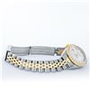 Image 9 : Rolex Ladies 2 Tone MOP Diamond Oyster Perpetual Datejust Wristwatch