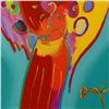 Image 3 : Red Angel with Heart by Peter Max