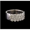 Image 1 : 14KT White Gold 2.17 ctw Diamond Ring