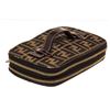 Image 2 : Fendi Brown Canvas Vanity Case Handbag