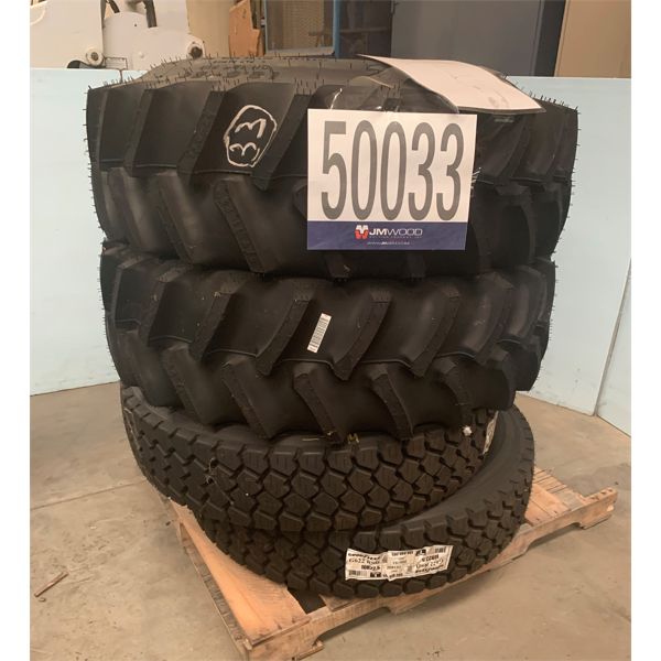 TIRES (10R22.5 F BLTL, 13.6-24-8-PLY), Selling Offsite: Located in Tuscaloosa, AL