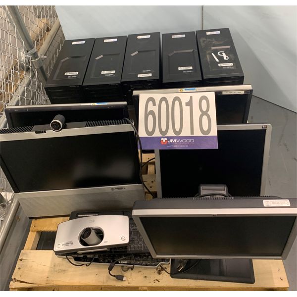 CPUs, MONITORS, VIDEO CONFERENCING CODECS, Selling Offsite: Located in Montgomery, AL