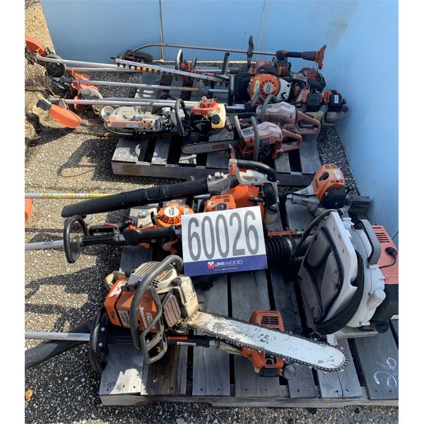 SAWS, GRASS TRIMMERS, BLOWERSR, Selling Offsite: Located in Montgomery , AL