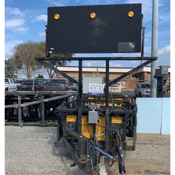 EARLY WARNER SIGN, ATTENUATORS , Selling Offsite: Located in Montgomery, AL