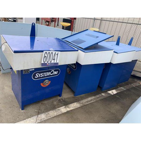 SYSTEM ONE PARTS CLEANERS