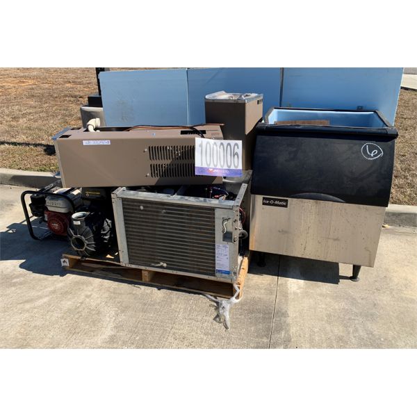 WATER FOUNTAINS, ICE MACHINE, WATER PUMP, TRASH PUMP, Selling Offsite: Located in Fayette, AL