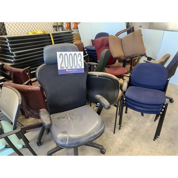 CHAIRS, TABLES, Selling Offsite: Located in Tuscumbia, AL